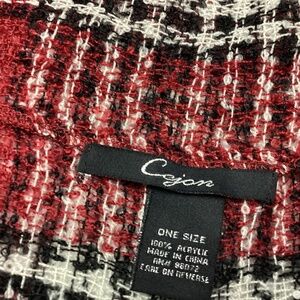 CEJAN plaid infinity scarf